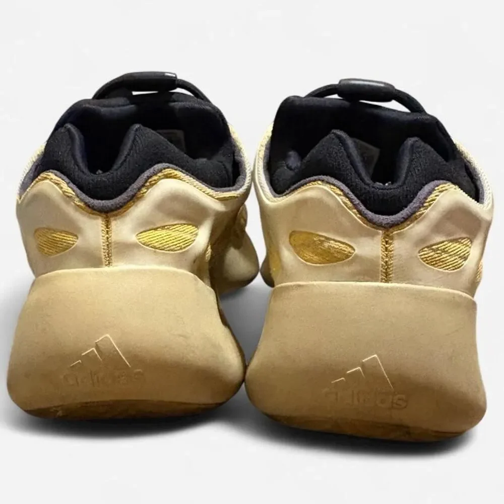 Yeezy Men's Gold and Tan Trainers